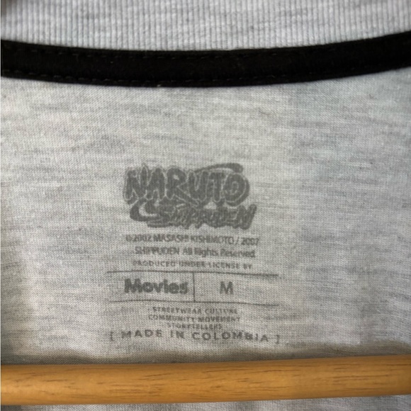 Gray Naruto Graphic T-Shirt - Picture 3 of 4